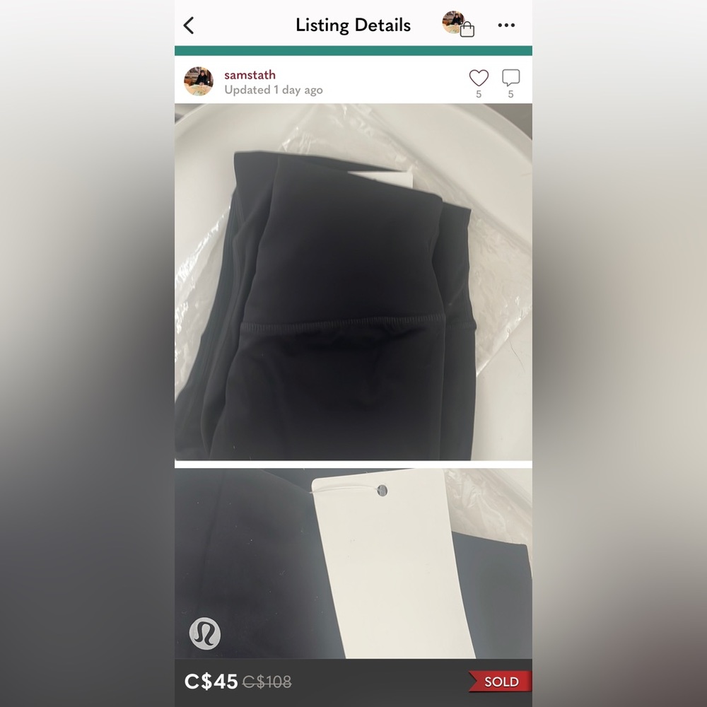 Fake Align Lululemon - Picture 2 of 16